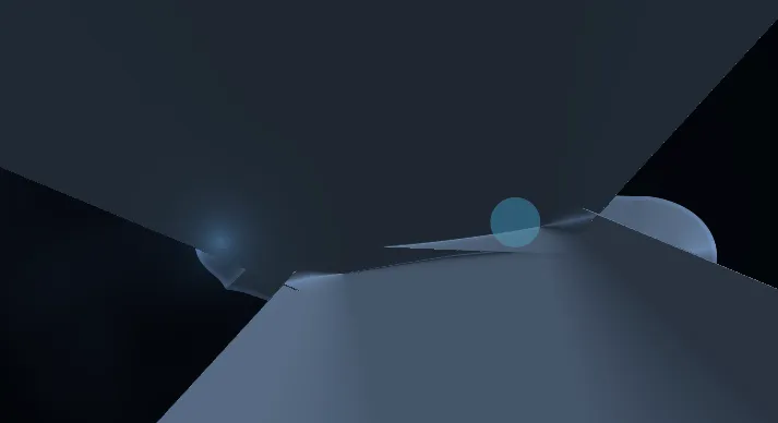 Kształt przedstawiający statek kosmiczny w kosmosie